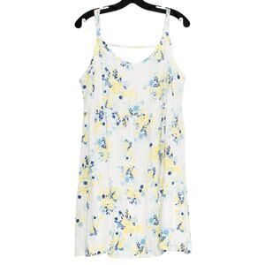 Torrid Dress Gauze Boho Cottagecore Coastal Grandma Feminine Floral White 2 2X